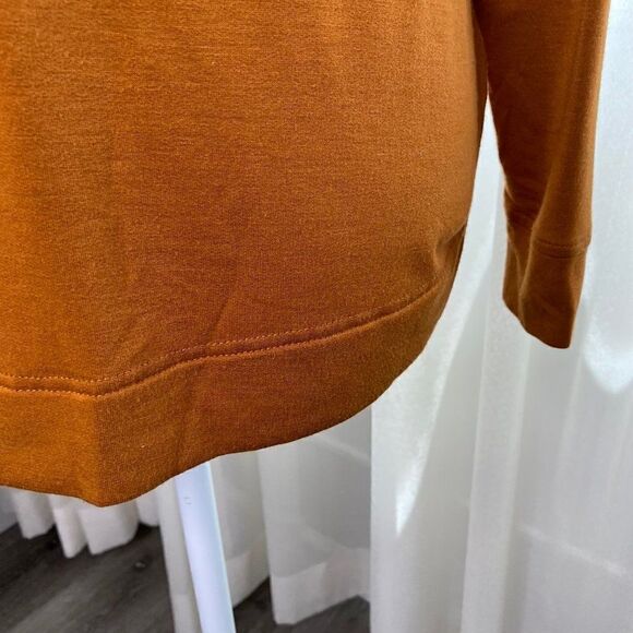 Lou & Grey for LOFT Brown Pullover Casual Sweater SZ S - Picture 7 of 9